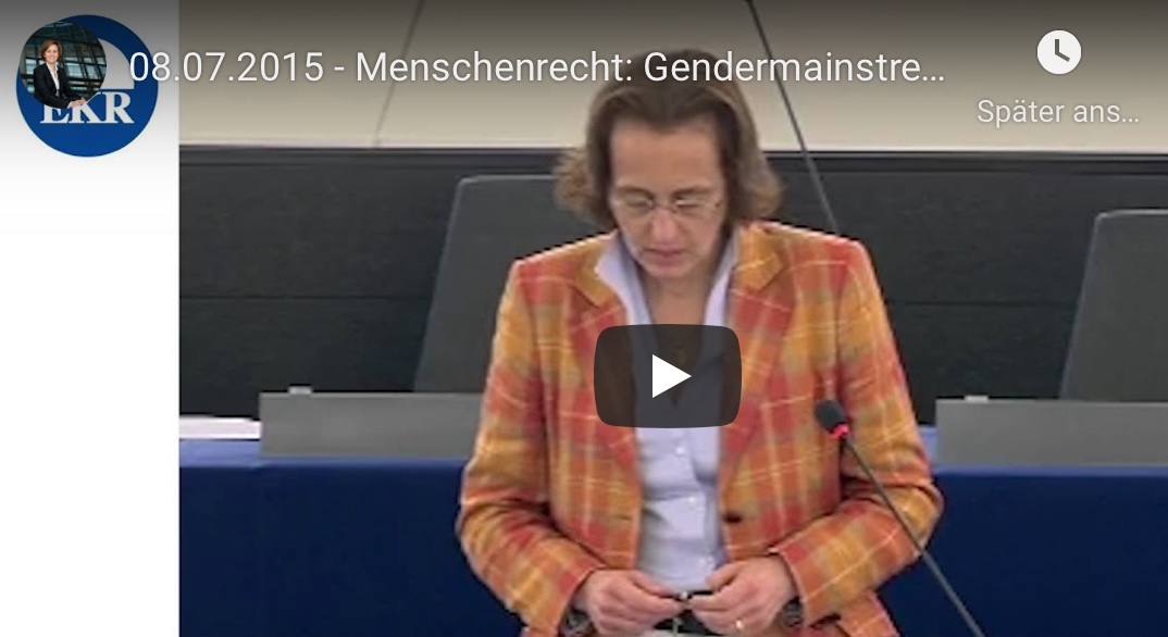 Rede Beatrix von Storch: Menschenrecht Gendermainstreaming?